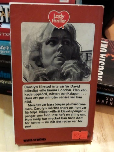 Farliga affärer - Anne Armstrong Thompson. bok, pocket. lady thriller. good plus