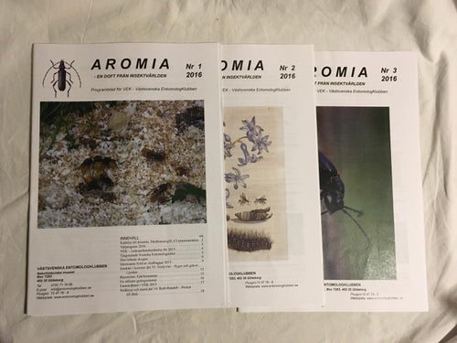 Aromia - En Doft Av Insektsvärlden. VEK - Västsvenska EntomologKlubben 2016