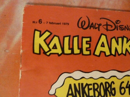 KALLE ANKA & CO, NR 6 - 1979, TIDNING