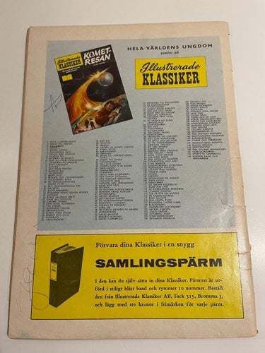 * Illustrerade Klassiker Nr 153   , Fösta utgåvan