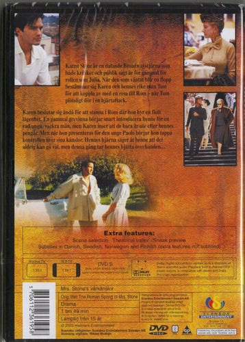 MRS STONE'S VÅRKÄNSLOR - DVD (INPLASTAD)