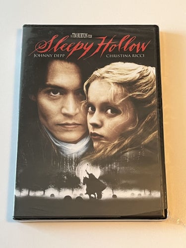 Sleepy Hollow (1999 av Tim Burton) Inplastad DVD