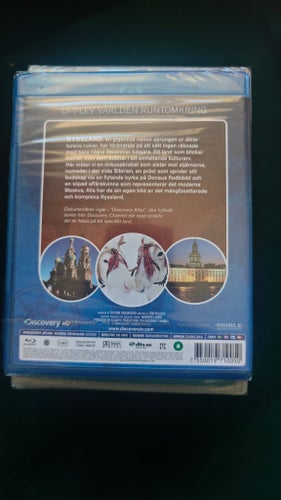 NY INPLASTAD Bluray Discovery HD Atlas - Ryssland Russia revealved