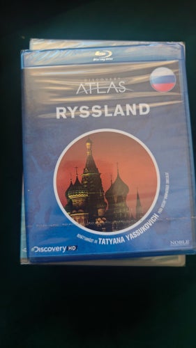 NY INPLASTAD Bluray Discovery HD Atlas - Ryssland Russia revealved