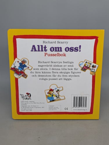 Richard Scarry - Pusselbok , Allt om oss!