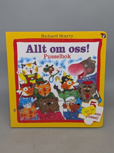 Richard Scarry - Pusselbok , Allt om oss!