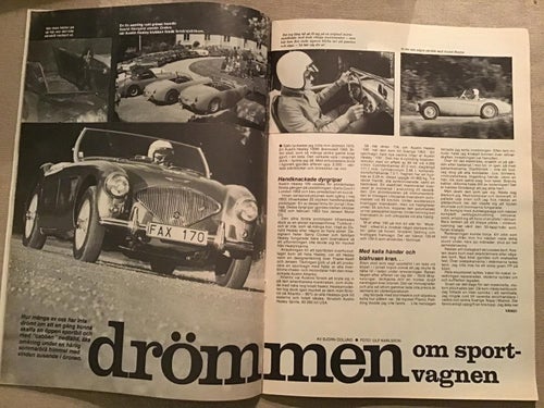 IMS MOTOR SPORT NR 5 1976 AUSTIN HEALEY,RALLYCROSS POSTER,OPEL KADETT GTE,BMW