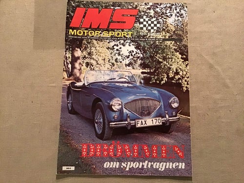 IMS MOTOR SPORT NR 5 1976 AUSTIN HEALEY,RALLYCROSS POSTER,OPEL KADETT GTE,BMW