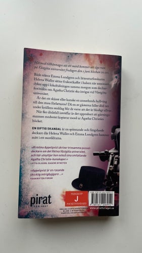 Deckare Kristina Appelqvist ”En giftig skandal” bok skönlitteratur