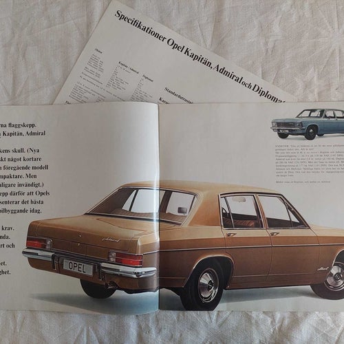 Opel Kapitän Admiral Diplomat 1969 ? ..