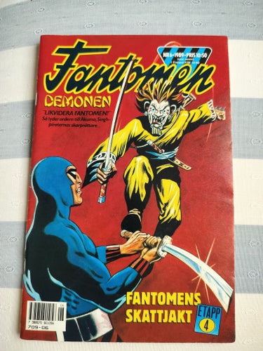 Fantomen nr 6 1989