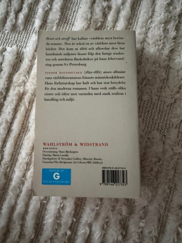 Brott och straff av Fjodor Dostojevskij, 2006