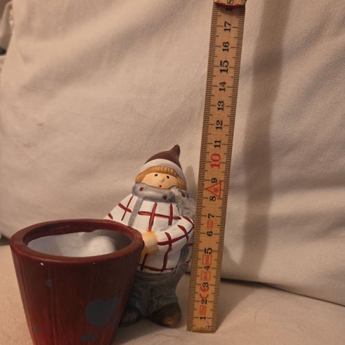 Tomte med lykta