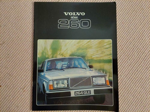 Volvo 260 serie 1978 264 GLE en français för Schweiz