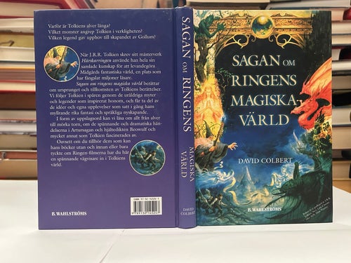 Sagan om Ringens magiska värld av David Colbert, bok, Very Fine plus