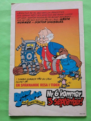 Doktor Snuggles och hans vänner nr 5 från 1981