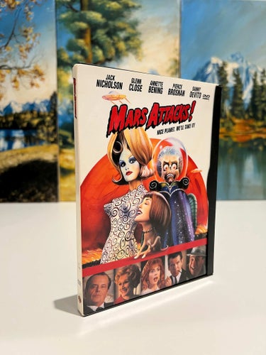 Mars Attacks! (1996) | Jack Nicholson, Pierce Brosnan | Snapcase DVD |