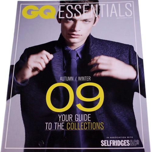 GQ Essentials magazine for men-September 2009-English issue-NEW-Weight 136g