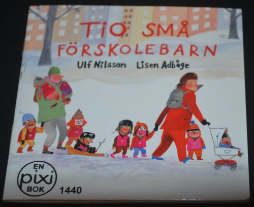 Pixi bok Tio små förskolebarn