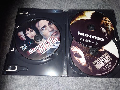 Hunted + Gisslan + Angelos hämnd (3-disc)