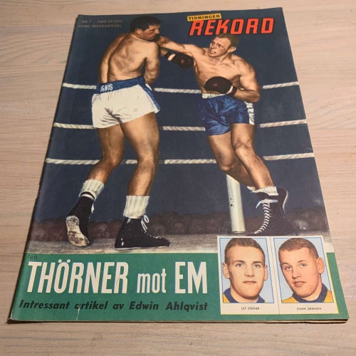 Tidningen Rekord Rekordmagasinet 1960 nr 7