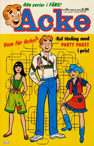 Acke Serietidning 1983 nr 9 (Oläst arkivex)