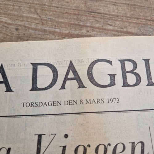 Svenska Dagbladet 8 Mars 1973