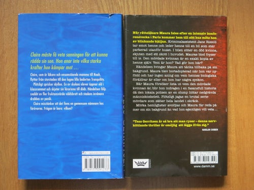 Tess Gerritsen - 2 böcker .