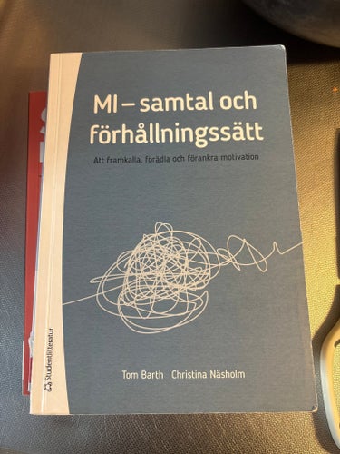 MI - samtal och förhållningssätt av Tom Barth och Christina Näsholm