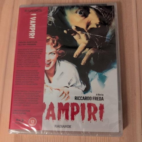 Ny - OOP - I Vampiri (Radiance Films) Blu-ray Limited Edition