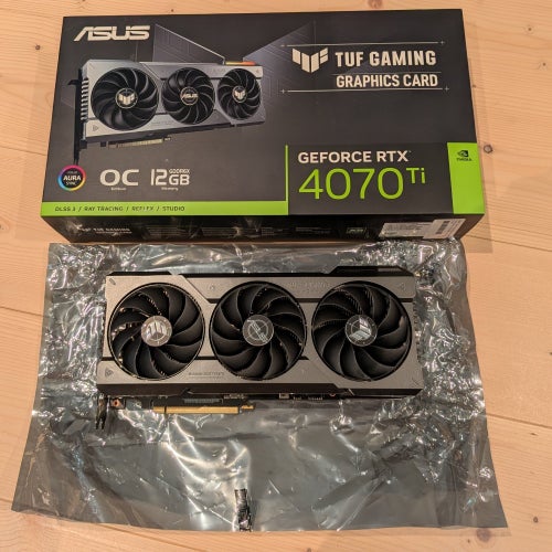 ASUS TUF Gaming GeForce RTX 4070 Ti OC Edition 12GB GDDR6X