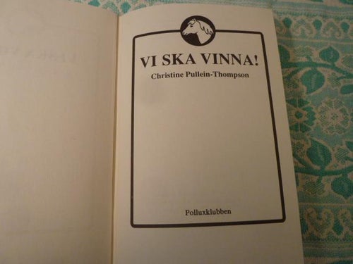 VI SKA VINNA! , C. P - THOMPSON, 1991,  BÖCKER