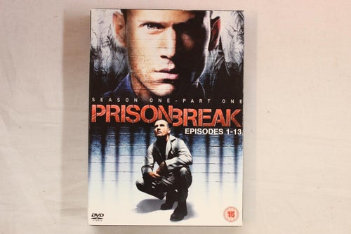 DVD-boxar: Prison Break (Säsong 1 Del 1, Avsnitt 1-13)