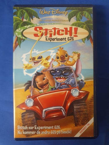 Stitch experiment 626 VHS