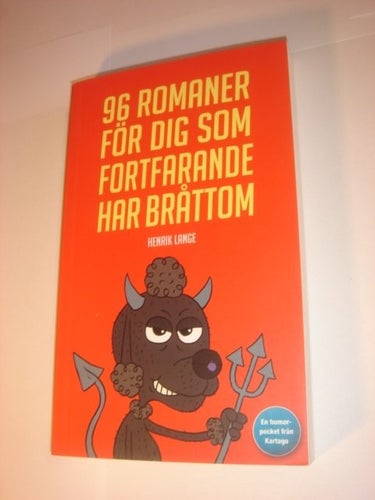 96 romaner för dig som fortfarande har bråttom NY OLÄST