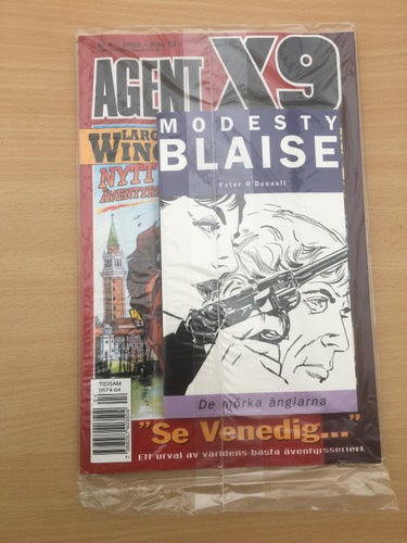 Agent X9 Nr 4 2000 - Modesty Blaise bok: De mörka änglarna