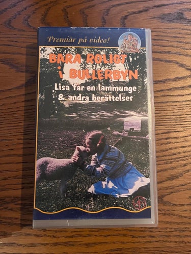 VHS: Bara roligt i Bullerbyn (Astrid Lindgren)