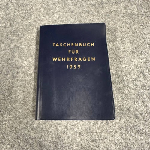 Taschenbuch für Wehrfragen 1952
