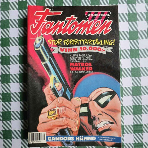 FANTOMEN 1987 NR 1, 3, 9, 11, 20, 21, 22
