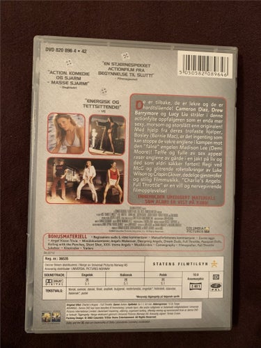 Charlie's Angels: Full Throttle - DVD