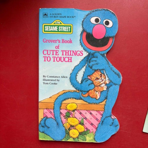4 engelska barnböcker SESAME STREET