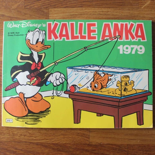 KALLE ANKA JULBOK 1979