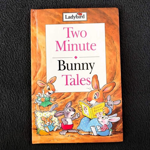 Two minute, bunny tales, ladybird, nicola baxter, english, engelska,