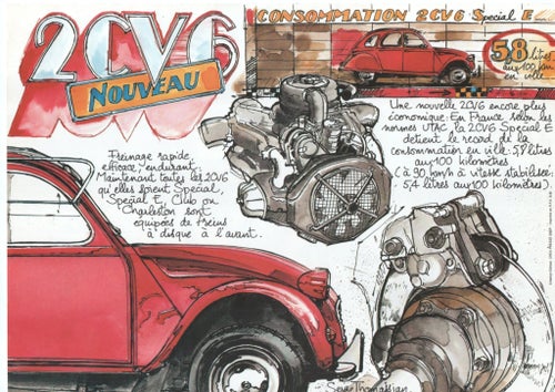Citroën 1982 Broschyr