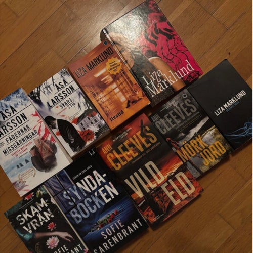 Bokpaket thriller / deckare
