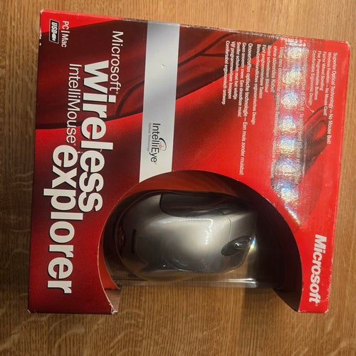 Microsoft Wireless Intellimouse Explorer med originalkartong