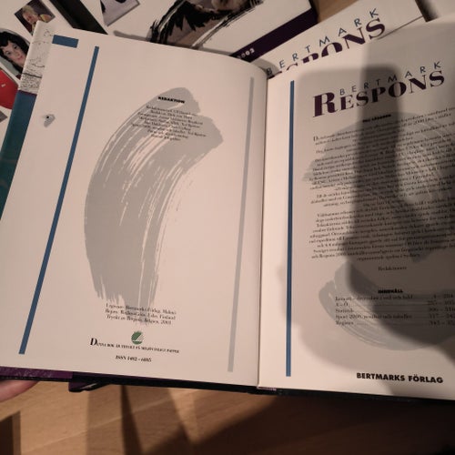 Bertmark Respons Årsbok 2000-2005