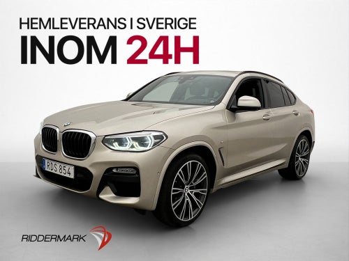 BMW X4 xDrive30i M Sport Innovation Pano H/K 360° Värm Drag