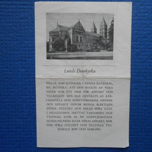 Lunds Domkyrka 1947