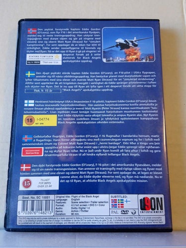 Flight of the black eagle, Dvd